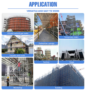 Heavy Duty Steel 6m 8m 10m 12m 50m Multifunctional <strong>Scaffold</strong> <strong>Towers</strong> <strong>Used</strong> Ringlock Scaffolding <strong>for</strong> <strong>Sale</strong> - Product Image 5