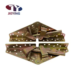 JIEYING Dual Use 230MM Foldable Three Position Reclining Sofa Bed Hinge Mechanism Furniture Hardware Accessories
