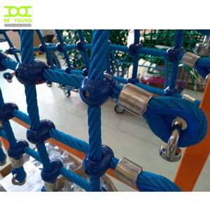 Filet d'escalade marin pour aire de jeux, filet d'escalade en nylon Hercules, toile d'araignée pour enfants, obstacle sûr pour les aires de jeux, grands enfants - Product Image 2