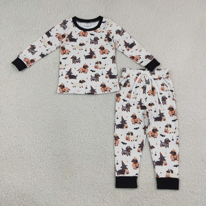 Ensemble de vêtements pour enfants en gros, pyjama rose à imprimé cœur et nœud pour bébés filles, tenues de la Saint-Valentin - Product Image 5