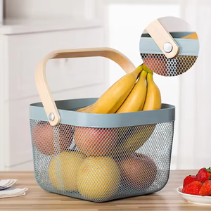 Direct Factory Panier de fruits simple et élégant Idéal pour les paniers-cadeaux, l'organisation du garde-manger, la décoration de comptoir... - Product Image 4