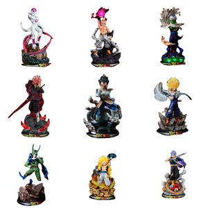 Collezione Anime Warriors: Statuette da 30 cm con Trasformazioni Super Saiyan e Varianti di Armatura Samurai per Collezionisti - Product Image 1