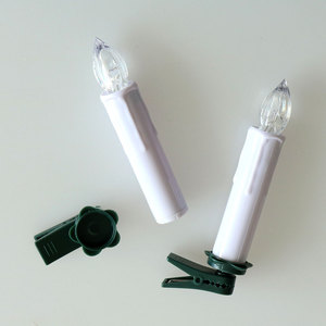 Bougie décorative à <span class=keywords><strong>LED</strong></span> <span class=keywords><strong>sans</strong></span> <span class=keywords><strong>fil</strong></span> à télécommande, à intensité variable, en plastique, <span class=keywords><strong>pour</strong></span> décoration d'arbre <span class=keywords><strong>de</strong></span> <span class=keywords><strong>Noël</strong></span>, vente chaude - Product Image 6