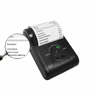 Hot Koop Zcs ZCS103 Matrix Ontvangst Bluetooth 58Mm Label Bonprinter Thermische Barcode Drukmachine Voor Android Ios App