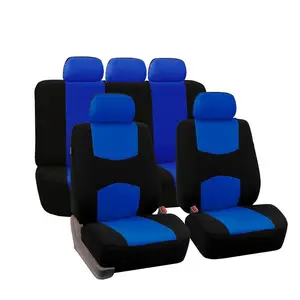 Kanglida, лидер продаж, OEM ODM, трендовый чехол для автомобильных сидений, черный и синий полиэстер, универсальные чехлы для автомобильных сидений