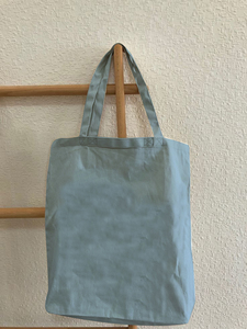 กระเป๋าผ้าฝ้าย 100% ขายส่ง ผ้าย้อมสีตามสั่ง ใช้ซ้ำได้ ซักได้ เป็นมิตรกับสิ่งแวดล้อม กระเป๋าช้อปปิ้งทันสมัย จำนวนมาก - Product Image 4