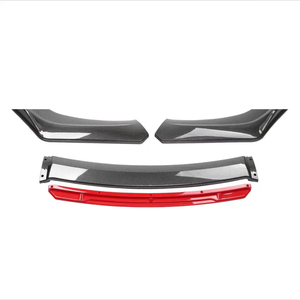 Spoiler Universale Anteriore Kit Carrozzeria Paraurti Auto Parti Sportive Modifica per Evitare Collisioni Condizione Nuovo Plastica - Product Image 1