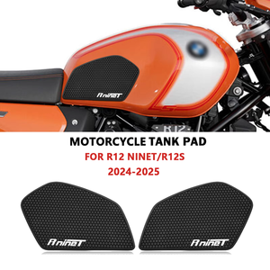 Pour <span class=keywords><strong>BMW</strong></span> R12 NineT2024 R12 NINET R12S 2025 réservoir de carburant protecteur autocollant <span class=keywords><strong>moto</strong></span> autocollant antidérapant autocollant poisson os patchs - Product Image 3