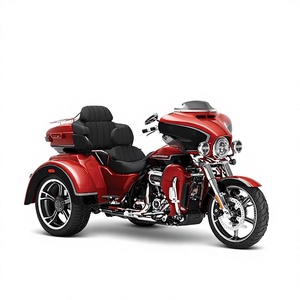 Modelo Mighty <span class=keywords><strong>1</strong></span>:12, Motocicleta Harley-Davidson Trike de Juguete, Réplica de Metal Fundido a Presión, Regalo Decorativo para Hombre - Product Image 1