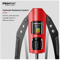 PROIRON Appareil de musculation hydraulique réglable pour hommes, équipement de fitness à domicile, barre d'exercices pour les bras