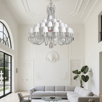Hauteur réglable K9 galvanoplastie lustre en cristal élégant mariage suspendu suspension pour décoration de plafond de scène