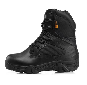 Bottes tactiques Ranger en daim Mew Delta personnalisées, camouflage vert forêt noir DFD1208 LFS CN/GUA - Product Image 1