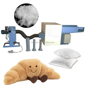 Hot Sale Fiber Carding And Pillow Filling Machine Quality Ball Fiber Fill Stuffed Toy Polyester Opening Machine