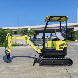 Miniexcavadora con Cabina Cerrada para Motor, Bomba Hidráulica y Motor con Certificación CE EPA, Maquinaria Agrícola y de Construcción - Product Image 4