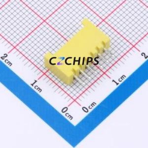 BX-HY2.0-6PZZ-Y Wire-to-Board Pin Header Through hole Component (THT),P=2mm Connector 1x6P 2mm Through Hole HY - Product Image 2