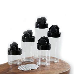 Oferta Especial: Botellas de Plástico PET Vacías para Condimentos, Envases para Especias en Polvo con Tapa, Juego de Tarros para Pimienta y Sal, para Dulces y Especias - Product Image 1