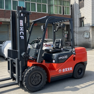 Chariot élévateur diesel CPCD35 de 3,5 tonnes, équipement robuste pour la manutention de bois, de grumes et de palettes - Product Image 2