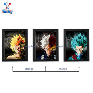 Póster 3D <span class=keywords><strong>de</strong></span> Anime Ricky, <span class=keywords><strong>Academia</strong></span> <span class=keywords><strong>de</strong></span> Superhéroes, Arte Mural 3D, Póster <span class=keywords><strong>de</strong></span> Plástico - Material PET con Recubrimiento UV Personalizado, Póster 3D <span class=keywords><strong>de</strong></span> Anime - Product Image 4