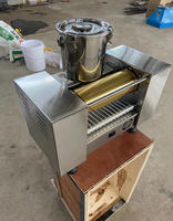 Machine à pâtisserie motorisée multifonctionnelle pour crêpes, pancakes chinois, gâteaux multicouches - Acier inoxydable 304 à base de lait