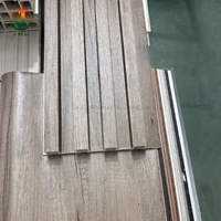 Panel de Pared Exterior de WPC Impermeable para Exteriores, Revestimiento Exterior para Jardín, Muestra Disponible