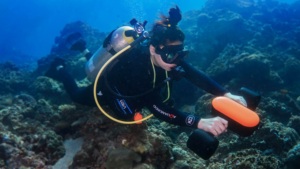 Sinodiving, próxima Scooter eléctrico de doble hélice, máquina de buceo de natación a la moda, nueva versión, Scooter de agua subacuática - Product Image 5