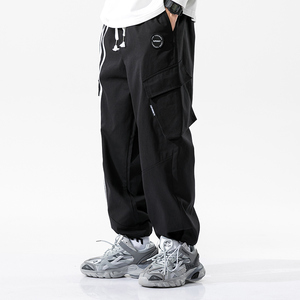 Larga Bolsillo grande pantalones <span class=keywords><strong>de</strong></span> algodón <span class=keywords><strong>de</strong></span> los hombres pantalones casuales pantalones <span class=keywords><strong>de</strong></span> carga - Product Image 6
