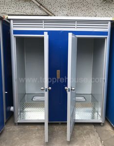 Toilettes préfabriquées mobiles en fibre compostable, cabine <span class=keywords><strong>chimique</strong></span>, toilettes mobiles, salle de bain, douche, toilettes publiques portables - Product Image 2