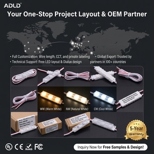 AC 110V LED Module Round Driverless DOB LED Module <b>Light</b> Source with Magnet for Flame Proof Ceiling Lamp Decor - Product Image 6