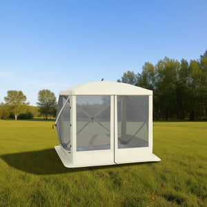Portable <b>Pop</b> <b>Up</b> Camping Canopy Gazebo Screen <b>Tent</b> Single Layer Mesh Summer Outdoor Shelter Easy Set <b>Up</b> With Carry Bag - Product Image 2