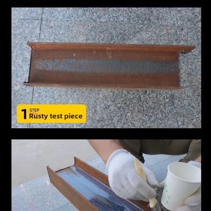 Convertisseur de Rouille à Base d'Eau : Matériau Solvant Remplace le Ponçage Manuel, <span class=keywords><strong>Peinture</strong></span> <span class=keywords><strong>Antirouille</strong></span>, Inhibiteur de Rouille, Résistant au Vieillissement - Product Image 5
