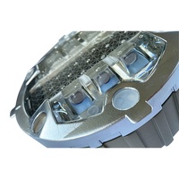 Bornes solaires rondes en aluminium à 6 LED IP68 non réfléchissantes pour améliorer la sécurité routière et la visibilité des voies