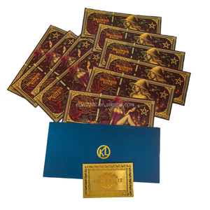 Gratis Verzending Halloween Collectie Geschenk Heks Polymeer Goudfolie Geplateerd Bankbiljet Plastic Bankbiljet - Product Image 1