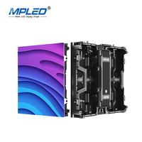 Écran LED de scène à louer MPLED conception modulaire P2.6 P2.9 P3.91 P4.81 écran vertical LED extérieur au sol