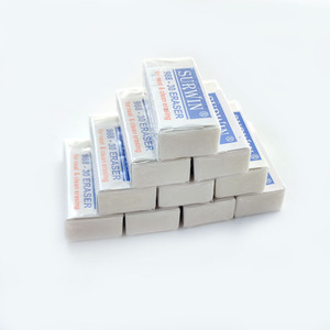 Los fabricantes suministran pequeños borradores blancos para lápices 2B para exámenes de estudiantes y dibujo artístico. - Product Image 3