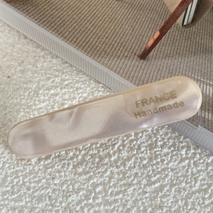 Pince à cheveux coréenne en acétate, style français, dorée, antidérapante, type bec de canard pour femme - Product Image 5