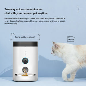 Cute Smart Best Seller Luxury Eco-Friendly Non-Slip Large Capacity 3.6L Intelligent Automatic Battery-Powered Pet Feeder <b>Camera</b> - Product Image 5