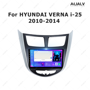 Cornice Radio Auto Aijia per <span class=keywords><strong>HYUNDAI</strong></span>/VERNA/i-25 2010-2014, Telaio di Installazione da 7 Pollici per Cruscotto, Accessori Auto - Product Image 4
