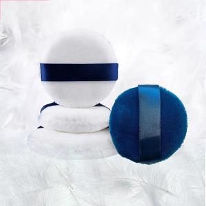 Meilleure vente Fond de teint flocage personnalisé coton velours bouffée coussin d'air cosmétique poudre libre moelleux ruban cosmétique bouffées - Product Image 3