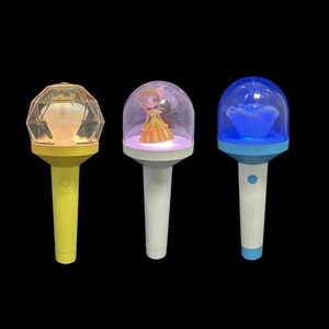 Kpop Custom Light Stick LED Hand Light 15 colores Control remoto Decoraciones para fiestas Idol Support Acrílico Patrón Logo Glow Plastic - Product Image 5