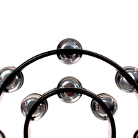 Wholesale Best Price 8 Inch 22CM Double Row Metal Jingles Held Percussion Tambourines Musical Instrument
