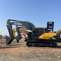 Offre Spéciale : Excavatrice Hyundai HX225HD d'occasion, moteur Cummins, 22,5 tonnes, modèle 2024, machine de terrassement de haute qualité, pompe 113 kW