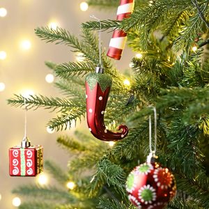 Valery Madelyn Addobbi per Albero di Natale 100 Pezzi Elfo Rosso/Verde/<span class=keywords><strong>Bianco</strong></span> Palline Infrangibili Decorazioni Appese Confezione Multipla - Product Image 6