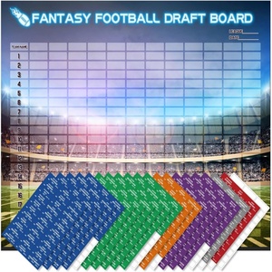 Kit Tabellone Draft Fantasy Football <span class=keywords><strong>Stagione</strong></span> 2026-2027 - Stampa a Gravure su Carta Patinata - Product Image 1