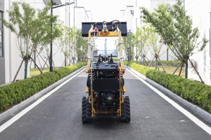 Mini-chargeuse sur chenilles diesel puissante, facile à utiliser, compacte, <span class=keywords><strong>pour</strong></span> la construction, le jardinage et l'entretien des installations - Product Image 6