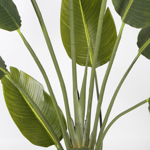 Plante artificielle de 240 cm, oiseau de <span class=keywords><strong>paradis</strong></span> artificiel en pot, plante verte pour la décoration intérieure de la maison et du bureau - Product Image 4
