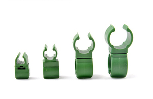 Green Plastic Plant Clamps for Climbing Plants Garden Support Connectors - Product Image 2