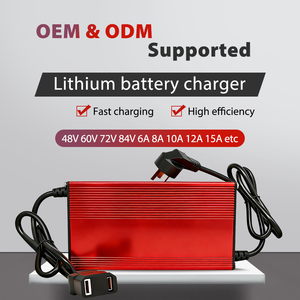 Chargeur pour moto électrique 48V6A 48V8A 48V9A 48V10A 48V12A 48V15A pour batteries au lithium Li-ion LiFePo4 - Product Image 2