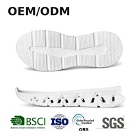 Semelle de chaussure 3D MD monobloc pour baskets de sport et de gym légères d'intérieur, avec semelle extérieure légère à rebond, vente en gros