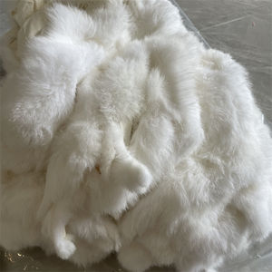 良質100%本物のなめしウサギの毛皮 - Product Image 2