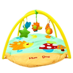 Tout-petits ramper couverture ronde dessin animé bébé <span class=keywords><strong>tapis</strong></span> de <span class=keywords><strong>jeu</strong></span> avec cadre de remise en forme doux <span class=keywords><strong>jeu</strong></span> <span class=keywords><strong>tapis</strong></span> de protection <span class=keywords><strong>tapis</strong></span> de <span class=keywords><strong>jeu</strong></span> - Product Image 5
